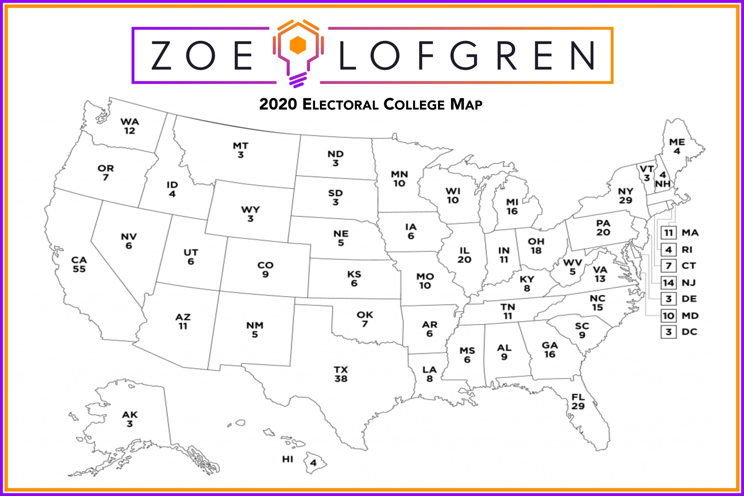 2020 Electoral Map Zoe Lofgren For Congress