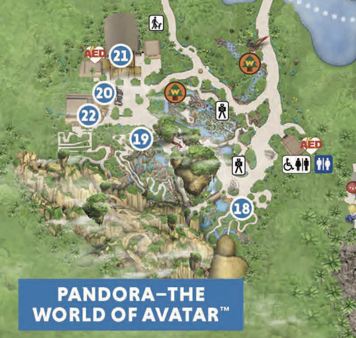 2024 Disney s Animal Kingdom Map Printable PDF U0026 Details 