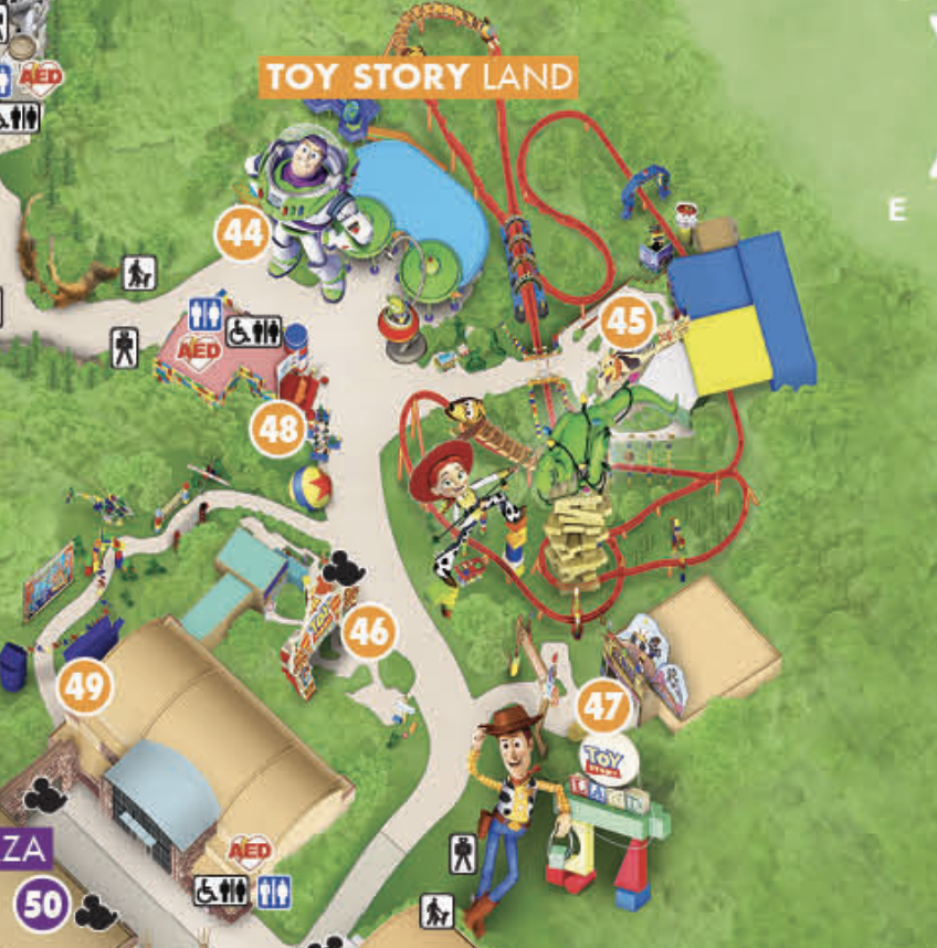 2024 Hollywood Studios Map Walt Disney World WDW Magazine 