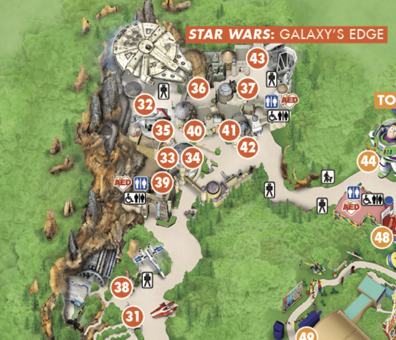 Printable Map Of Hollywood Studios
