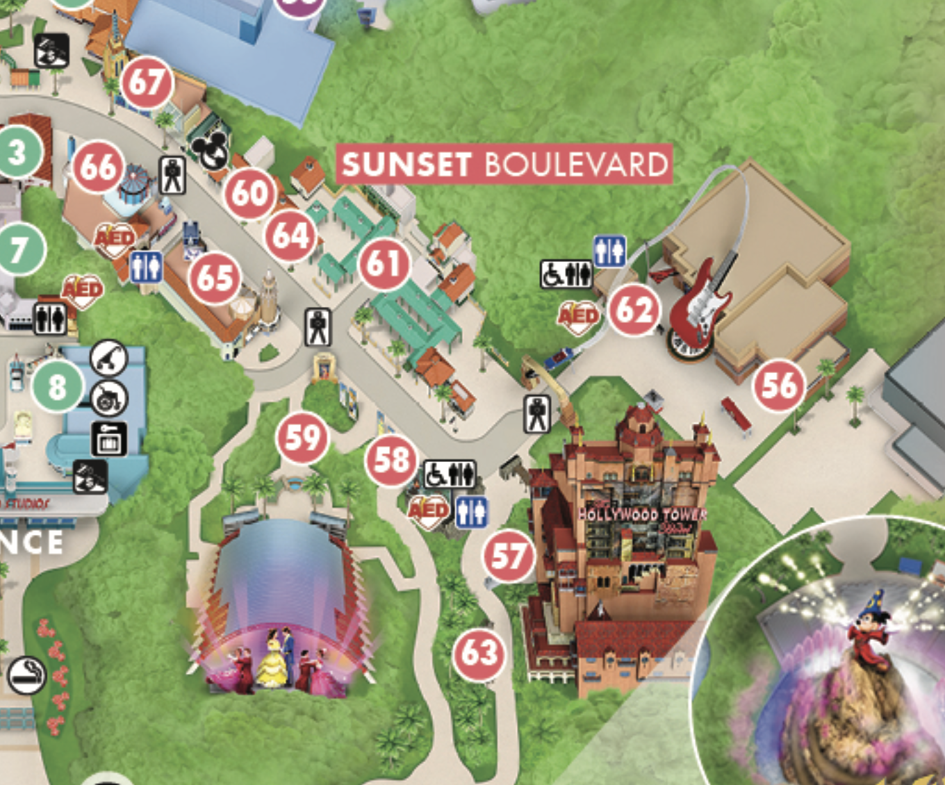 2025 Hollywood Studios Map Walt Disney World WDW Magazine