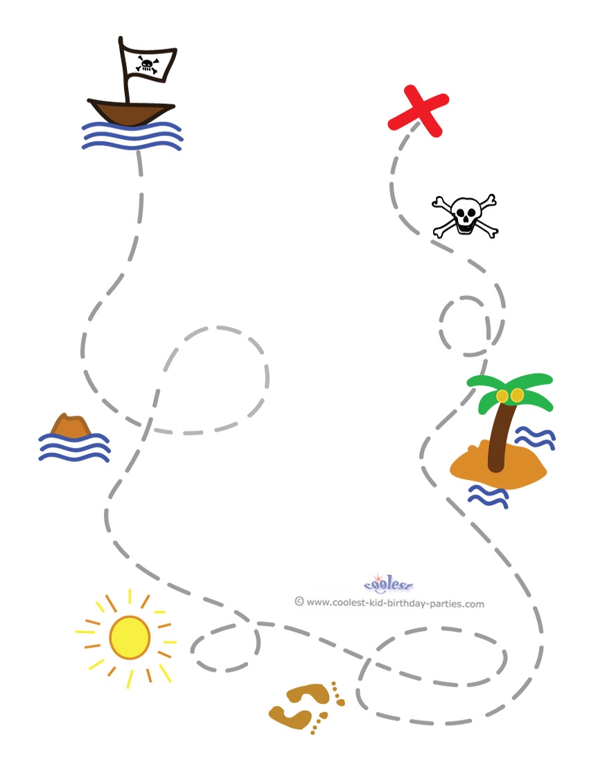 Pirate Map Printable