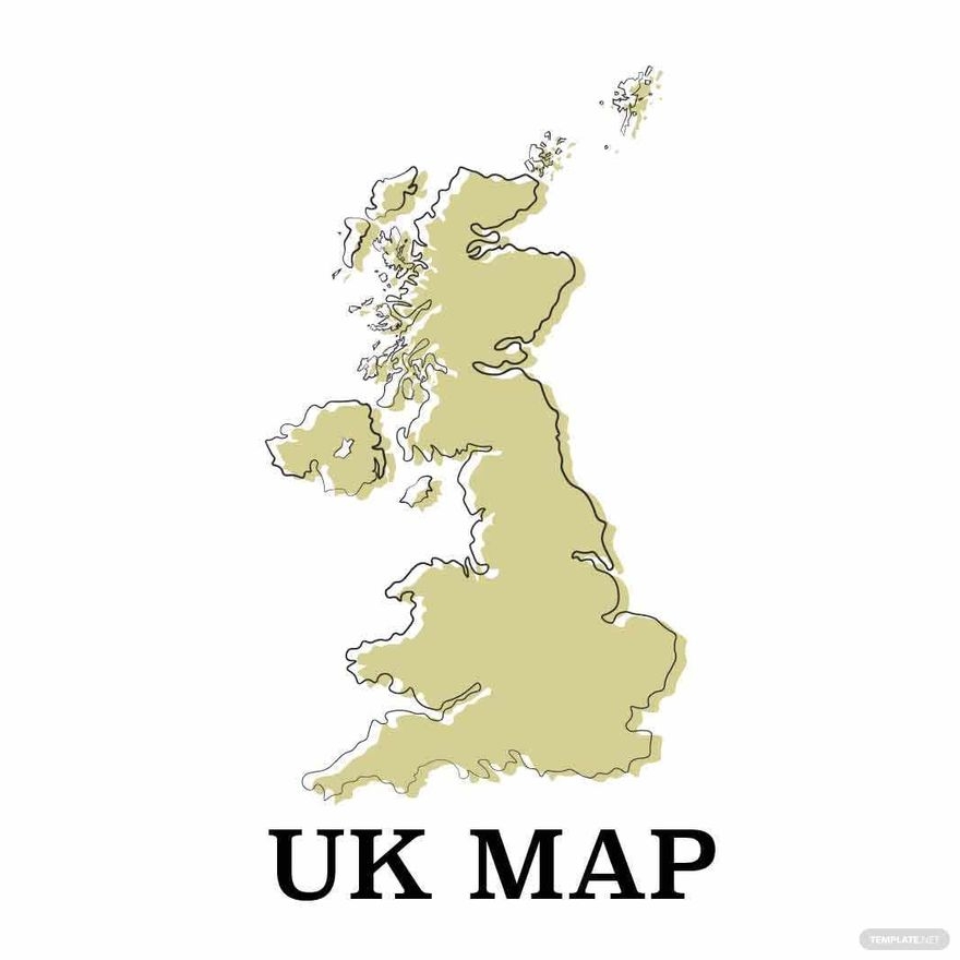 Blank Uk Map Printable Free