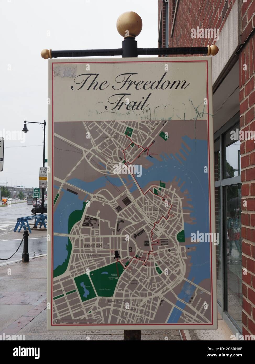 Boston Downtown Map Hi res Stock Photography And Images Alamy