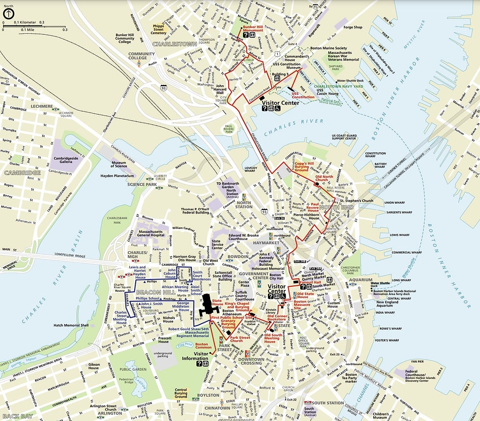 Boston Walk Guide To The Freedom Trail
