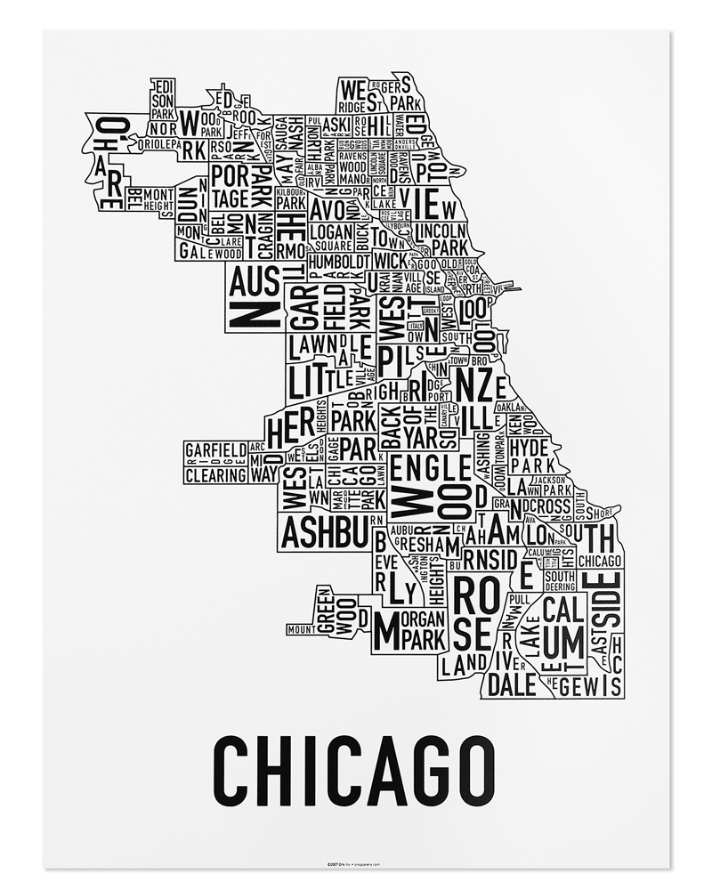 Chicago Neighborhood Map 18