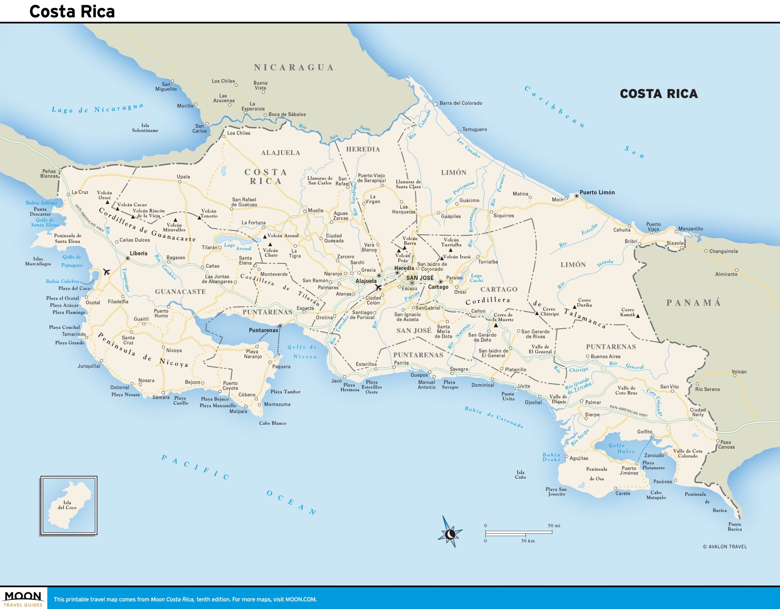 Costa Rica Moon Travel Guides