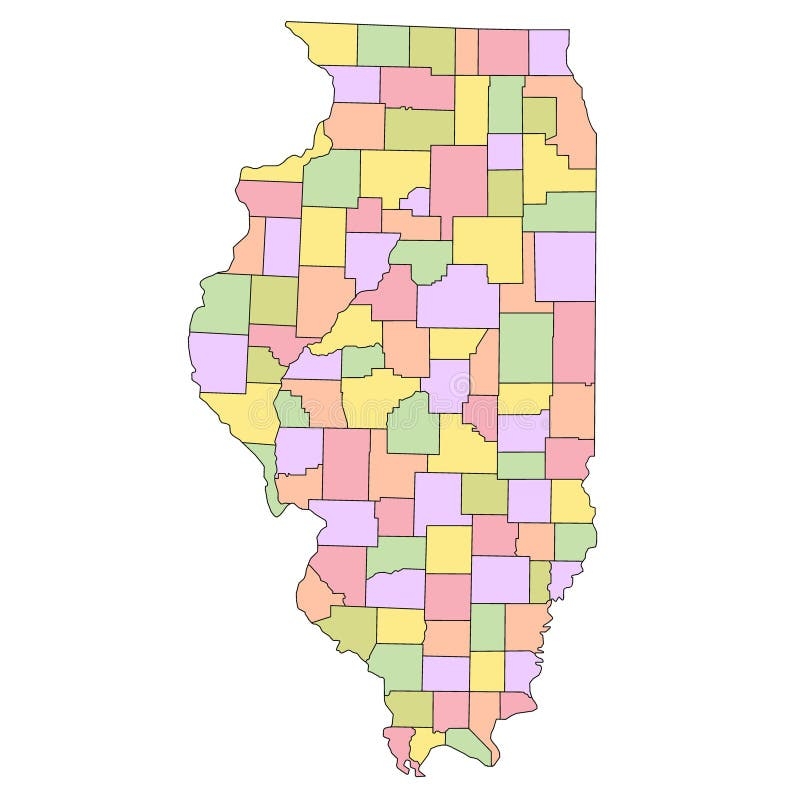 Counties Illinois Map Stock Illustrations 978 Counties Illinois Map Stock Illustrations Vectors U0026 Clipart Dreamstime
