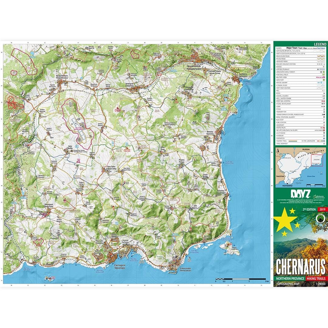 Dayz Map Etsy