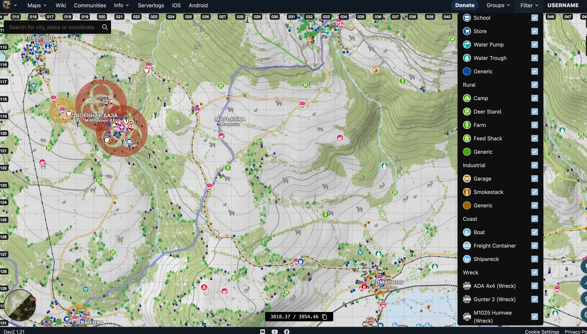 Dayz Livonia Map Printable