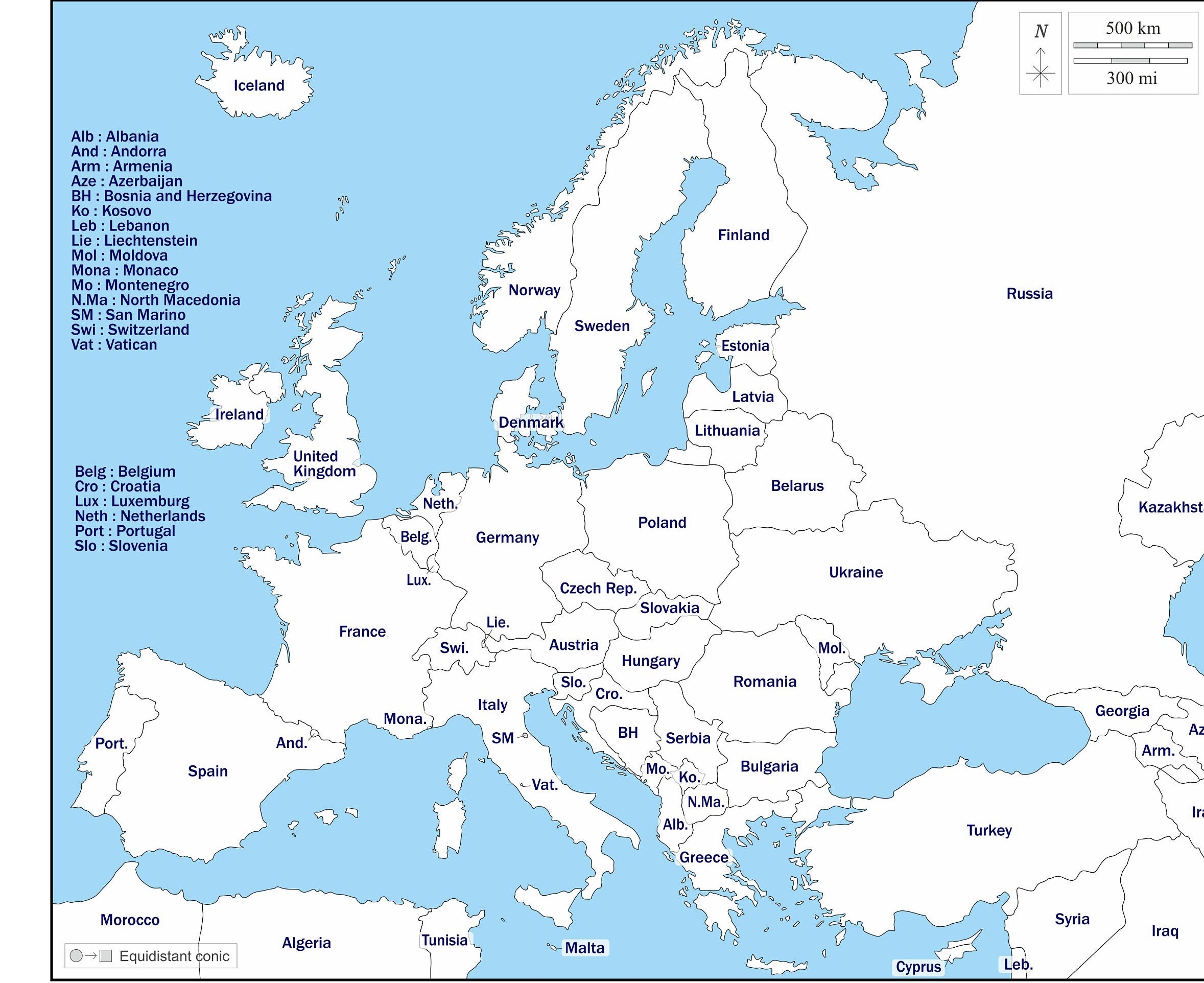 Digital Europe Map Of European Countries Printable Download Map Of Eastern Europe Map Of Western Europe Stretch Mapping Countries Etsy Hong Kong