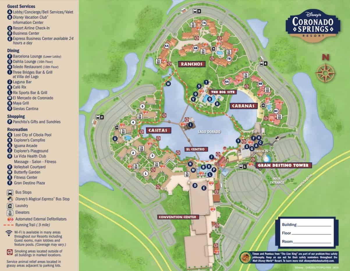 Disney World Printable Maps