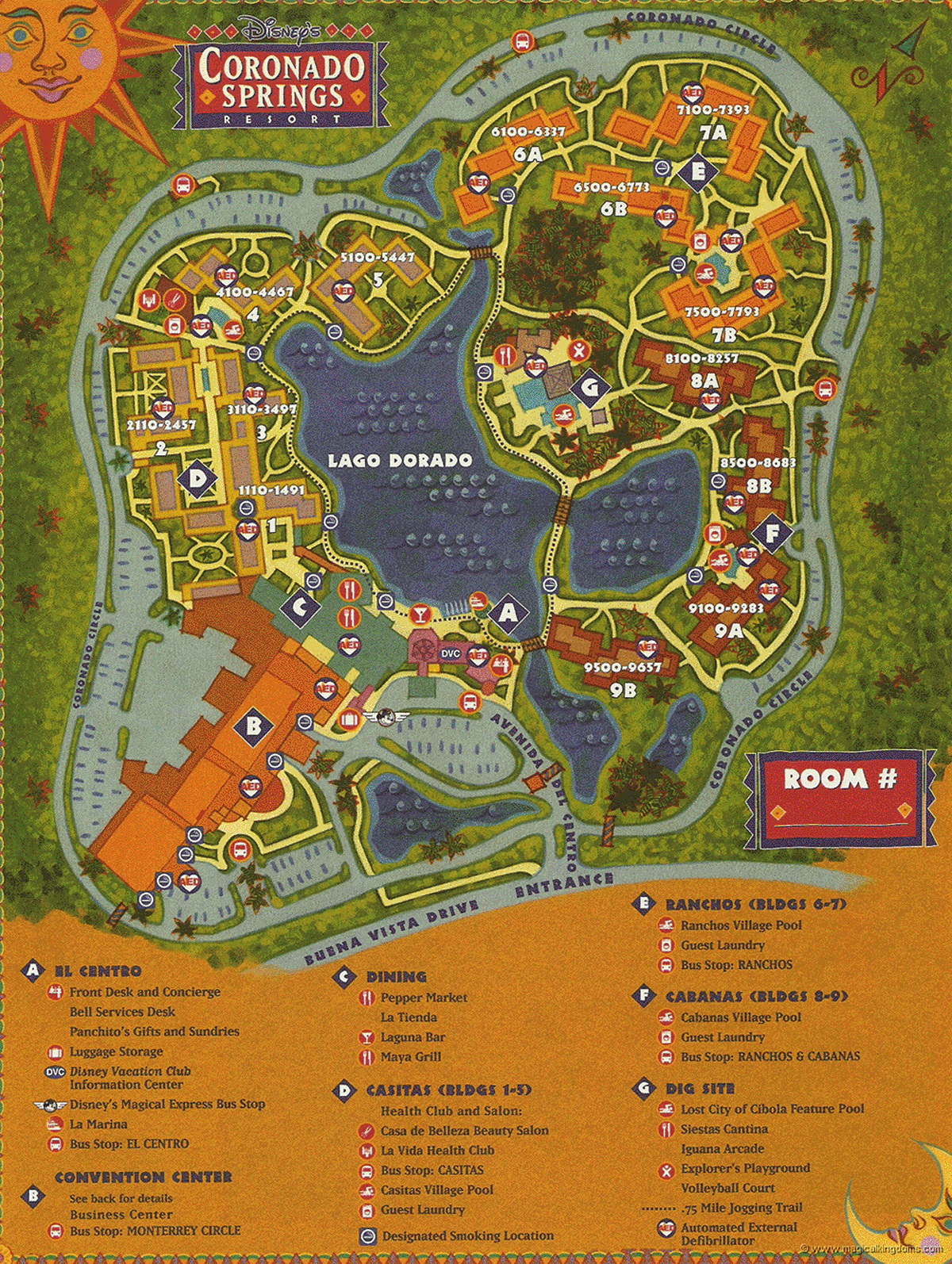 Disney World Maps With Magic Kingdom Map