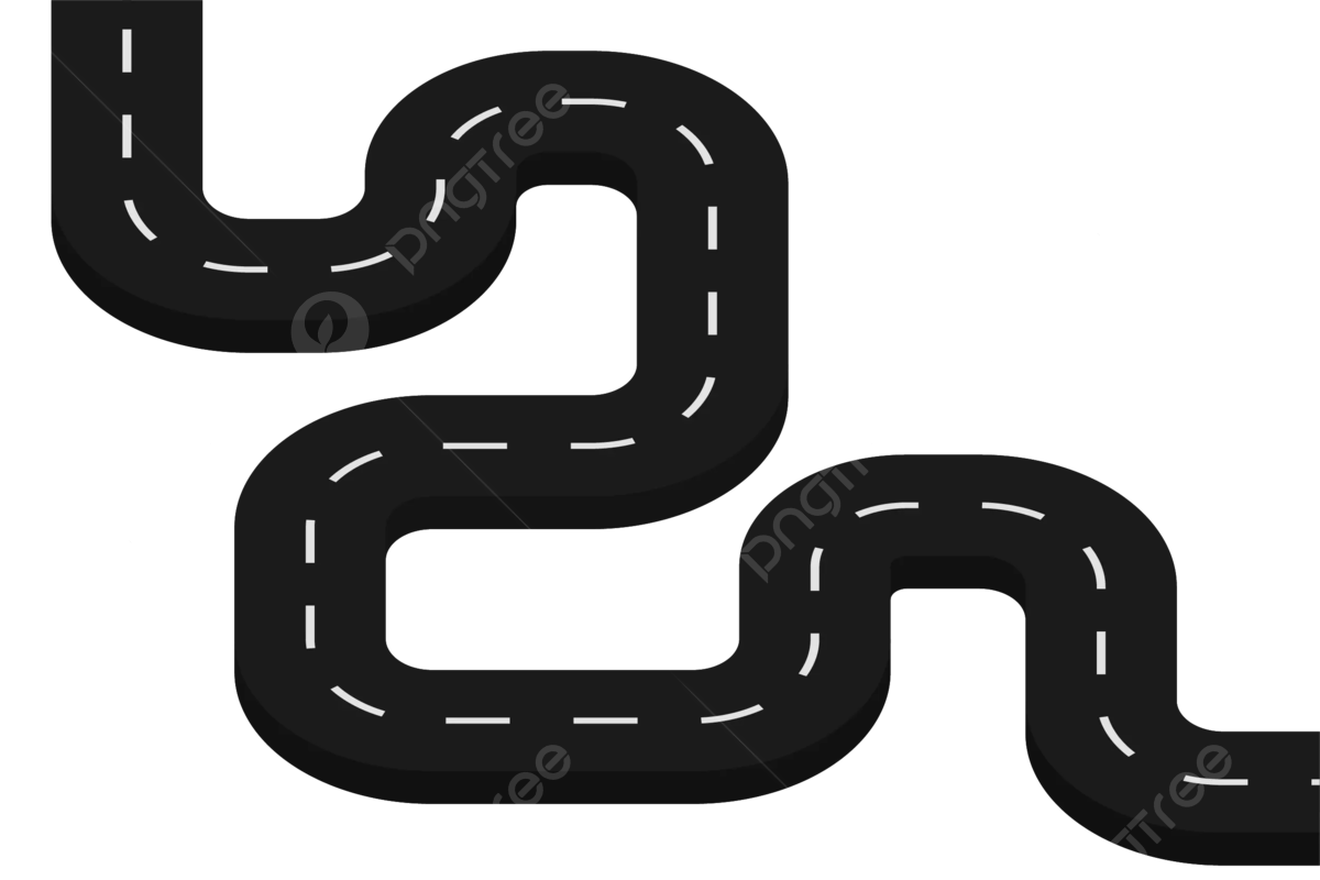 Empty Street Road Map Vector Street Road Map Asphalt PNG And Vector With Transparent Background For Free Download