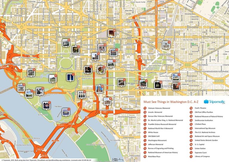 Fayil Washington DC Printable Tourist Attractions Map jpg Wikipedia