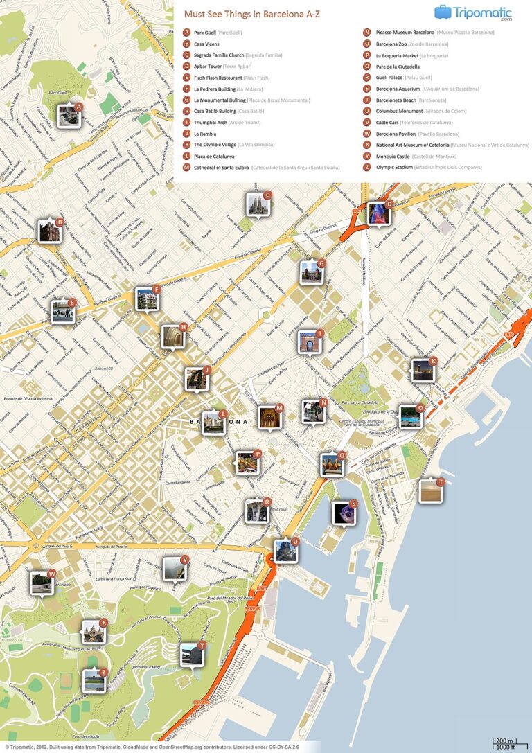 File Barcelona Printable Tourist Attractions Map jpg Wikimedia
