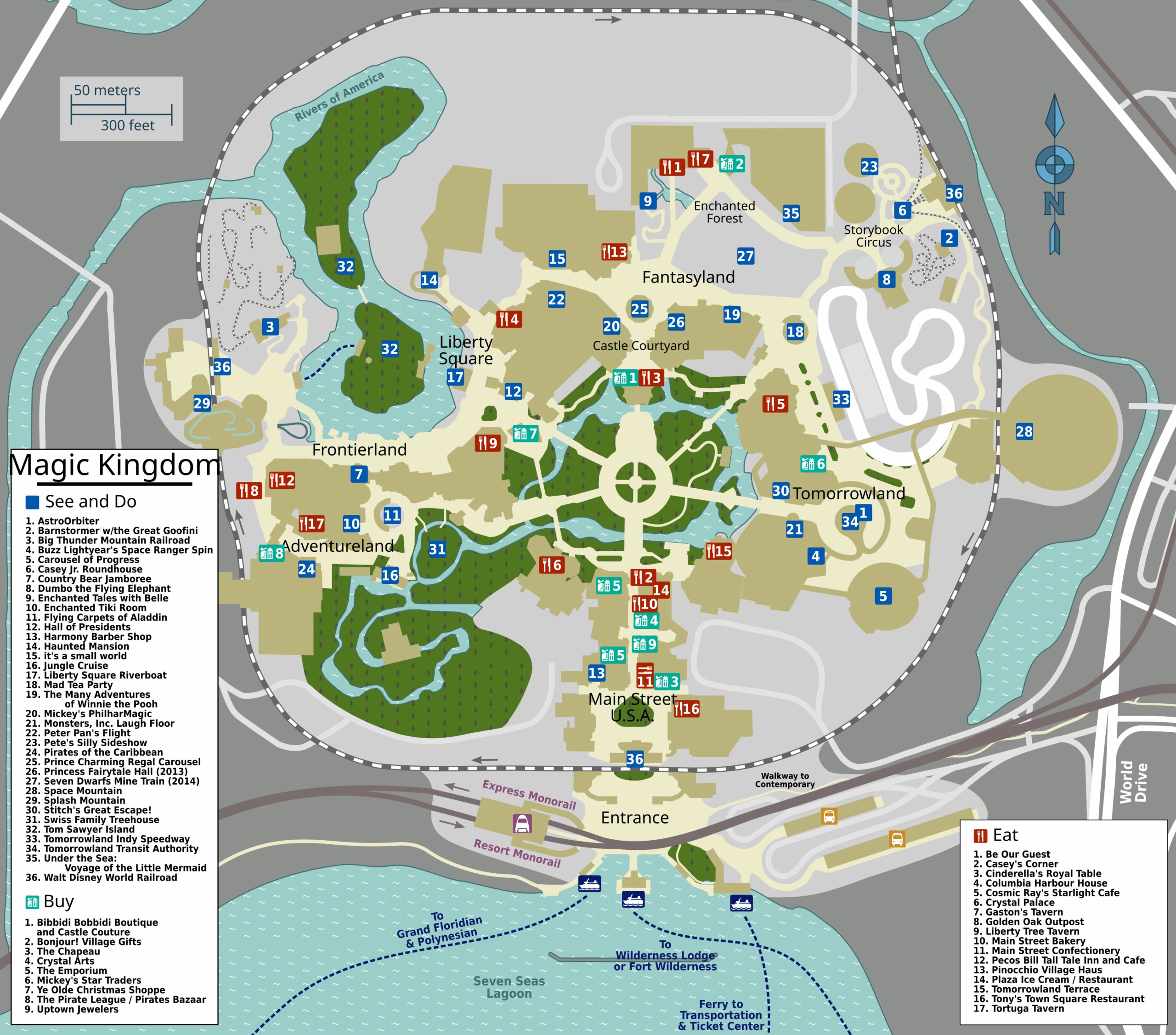 File Map Walt Disney World Magic Kingdom svg Wikimedia Commons