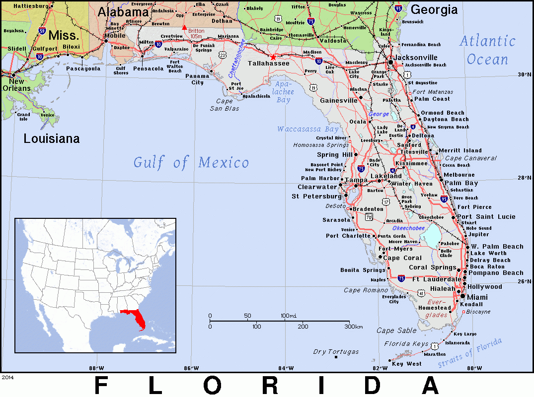 FL Florida Public Domain Maps By PAT The Free Open Source 