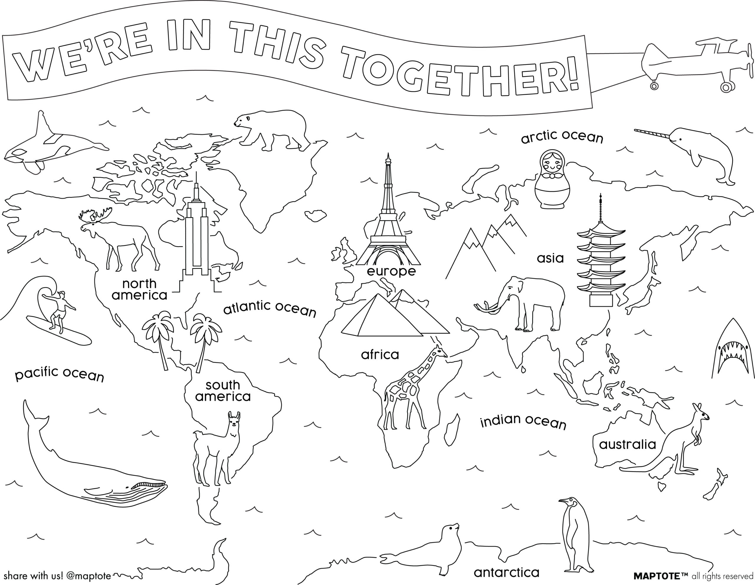 FREE Coloring Pages U0026 Card Downloads Maptote