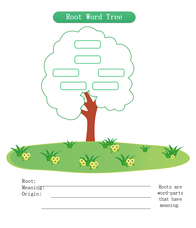 Free Printable Blank Tree Map