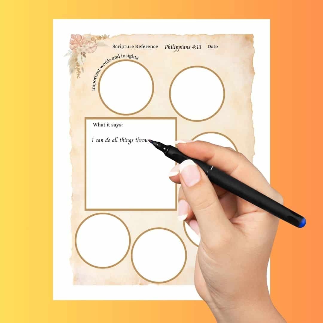 Free Printable Bible Verse Mapping Worksheet For Beginners The Creator s Classroom