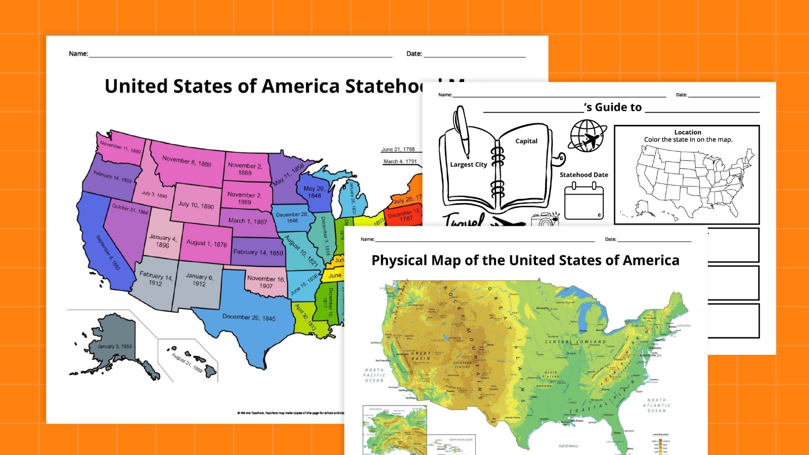Free Printable Us Maps