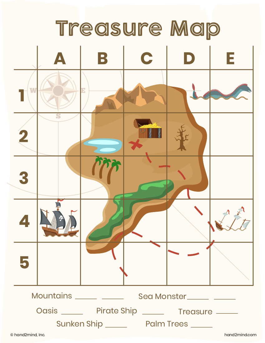 Free Printable Treasure Map Pdf