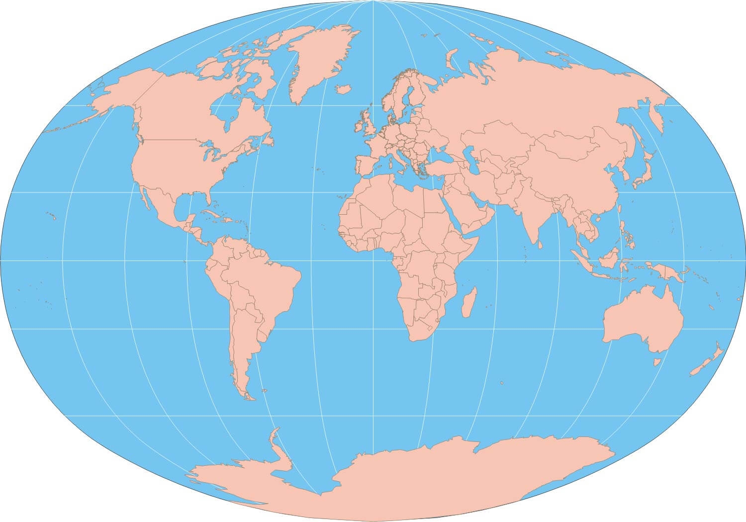Printable World Map Pdf Free Download