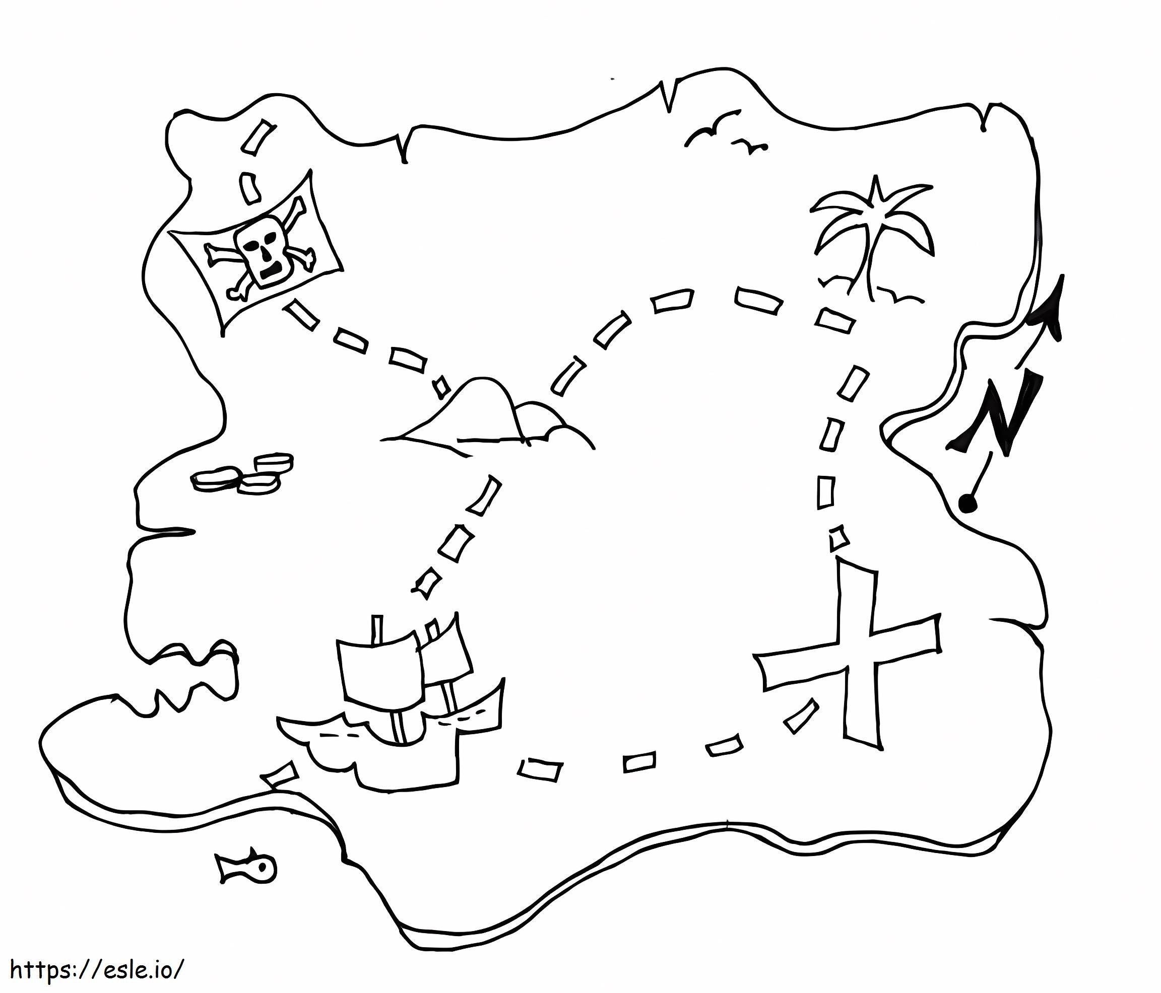 Treasure Map Printable Free