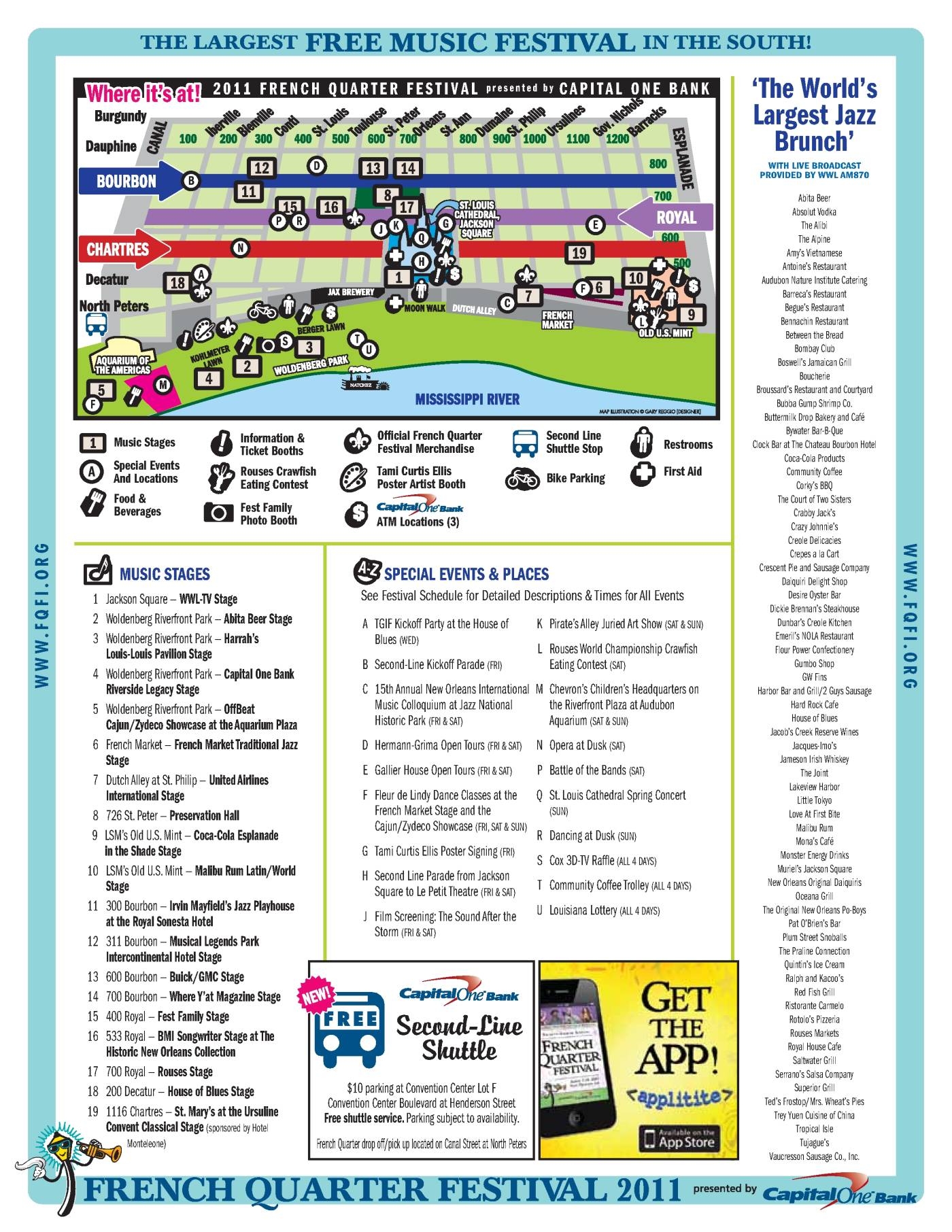 Printable Map Of French Quarter