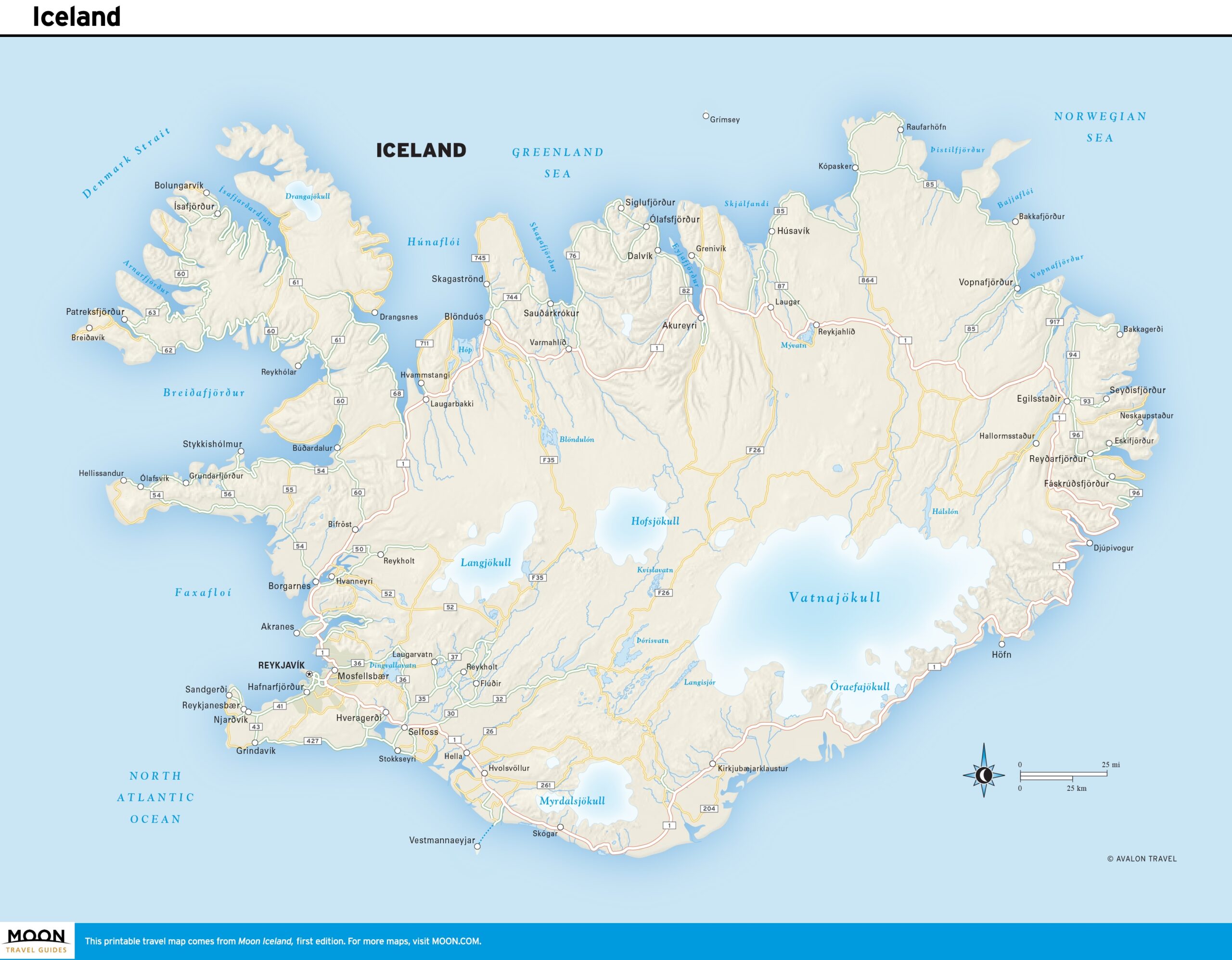 Iceland Moon Travel Guides