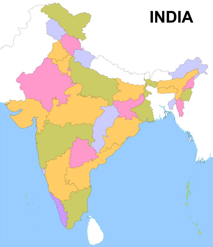 Free Blank Printable Ancient Indus Map