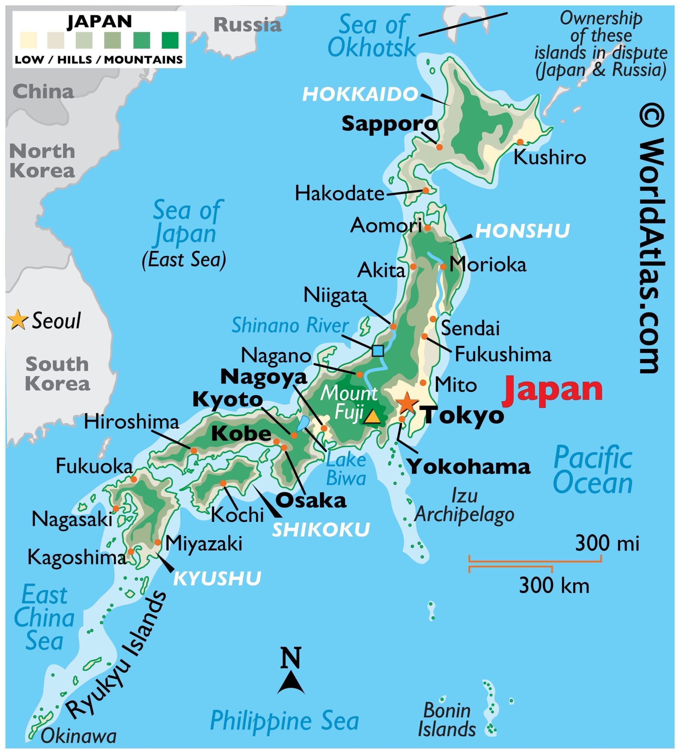 Japan Maps U0026 Facts World Atlas