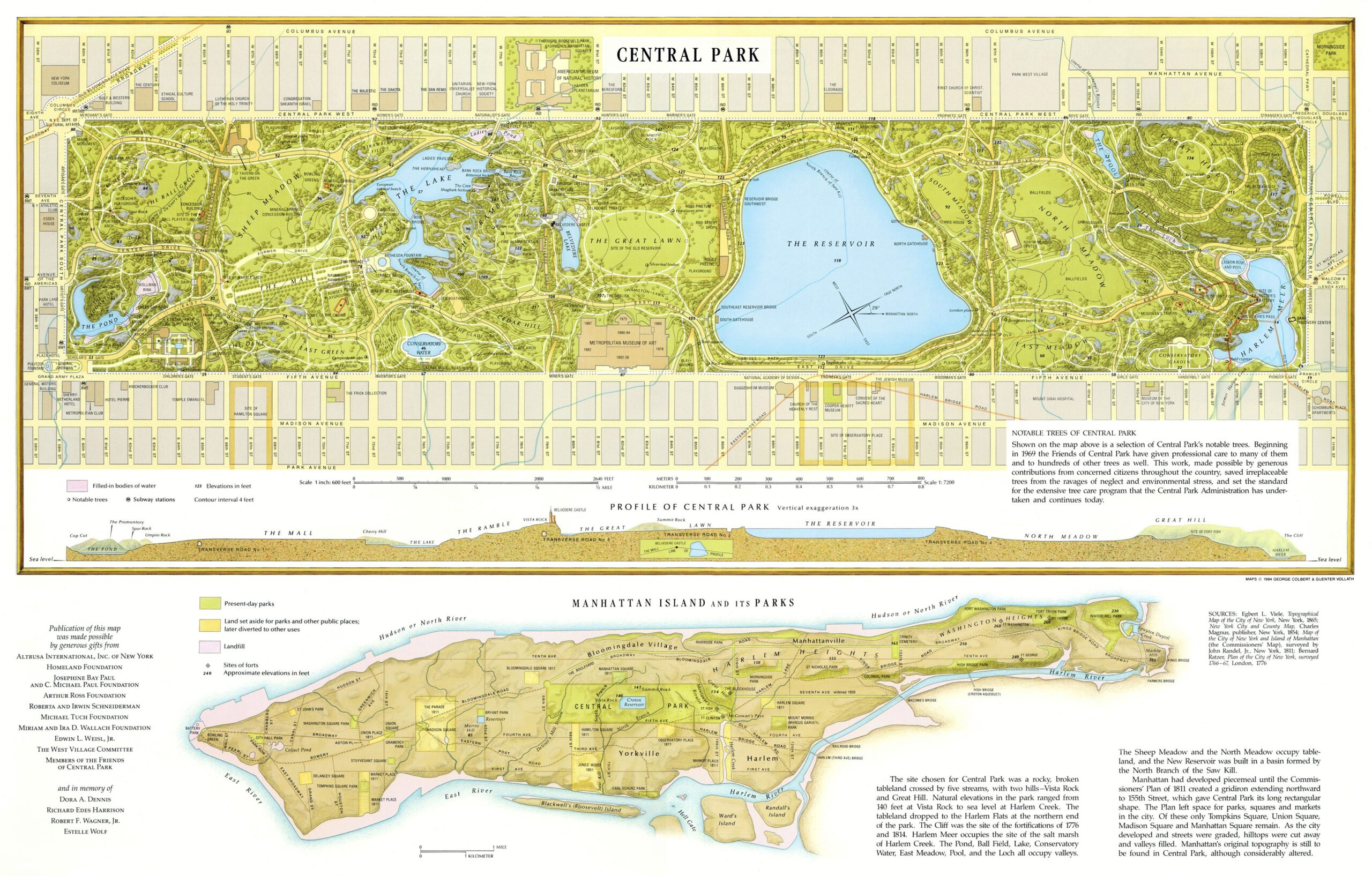 Printable Map Of Central Park Nyc