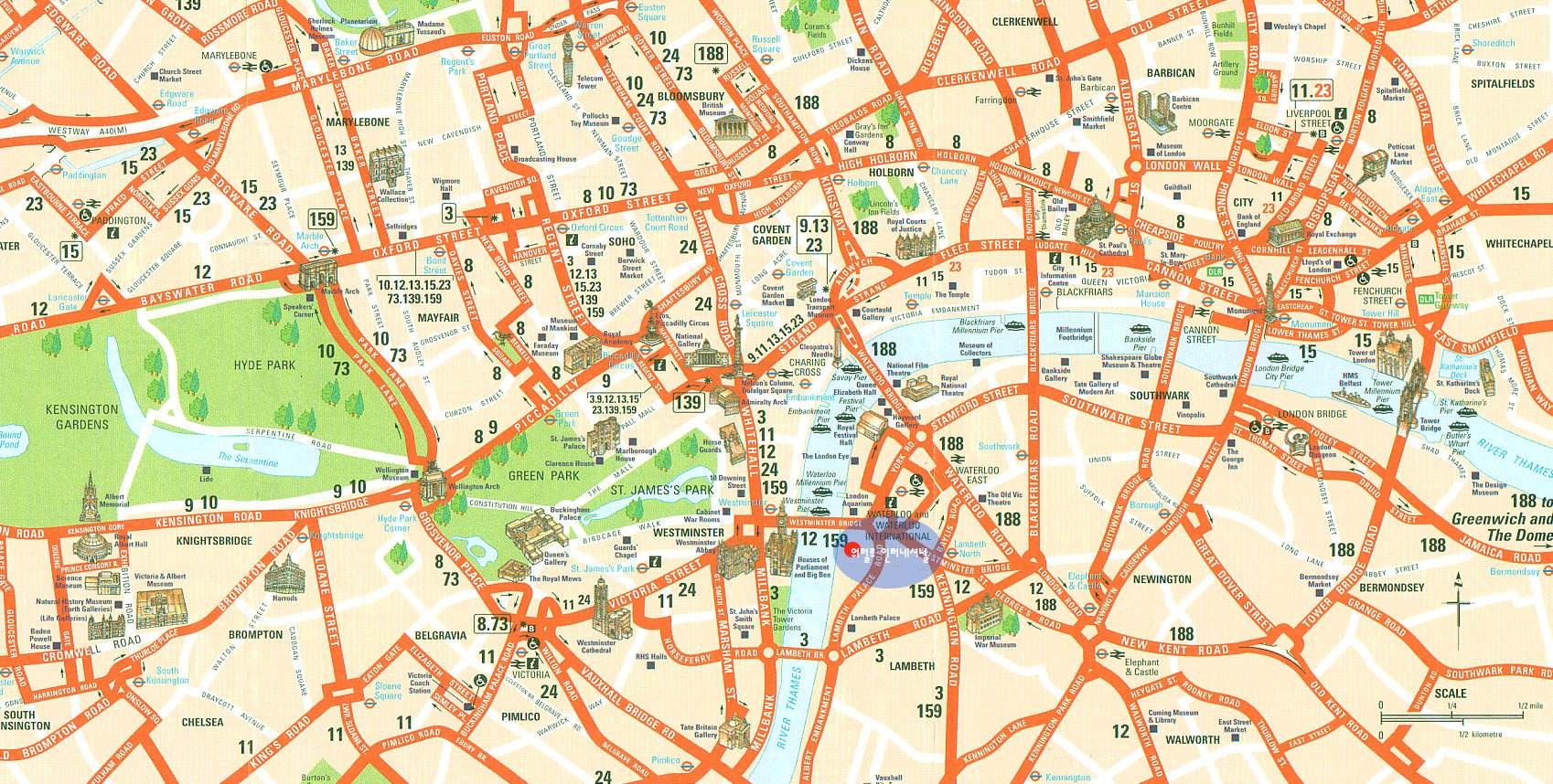 Large London Maps For Free Download And Print High Resolution 