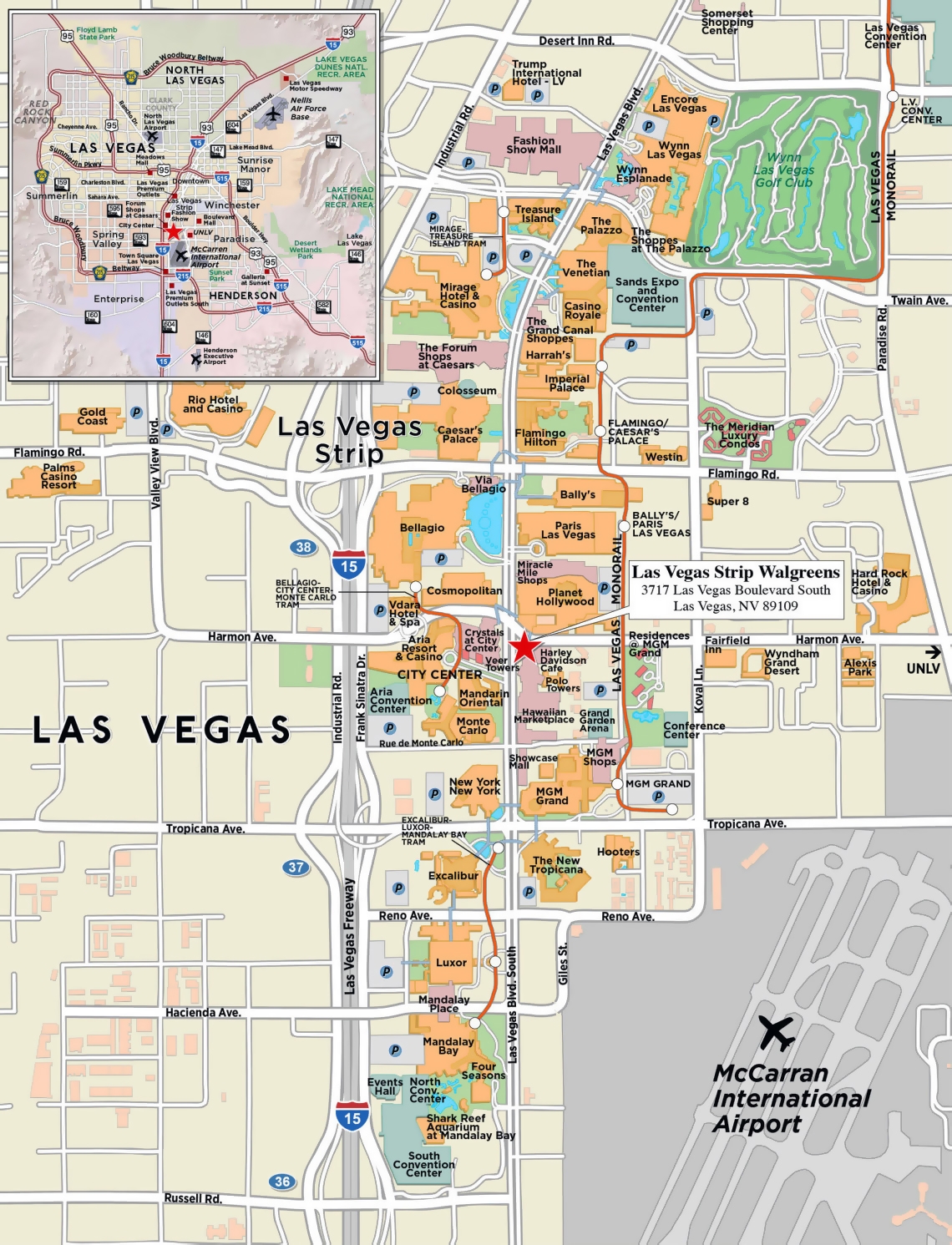 Large Strip Map Of Las Vegas City Las Vegas Large Strip Map Worksheets Library