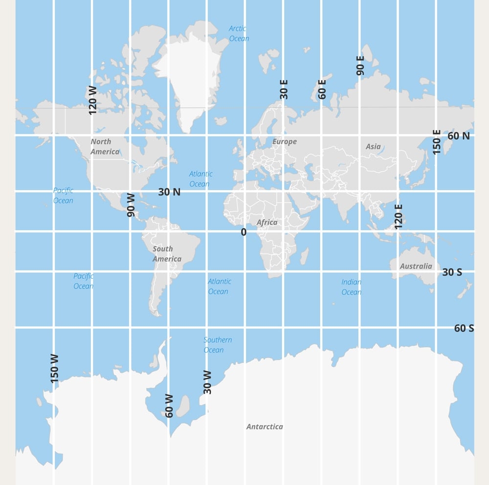 Latitude And Longitude Explained How To Read Geographic Coordinates Geography Realm