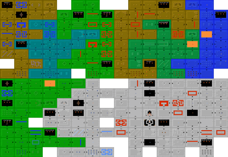 Legend Of Zelda Maps Ian Albert