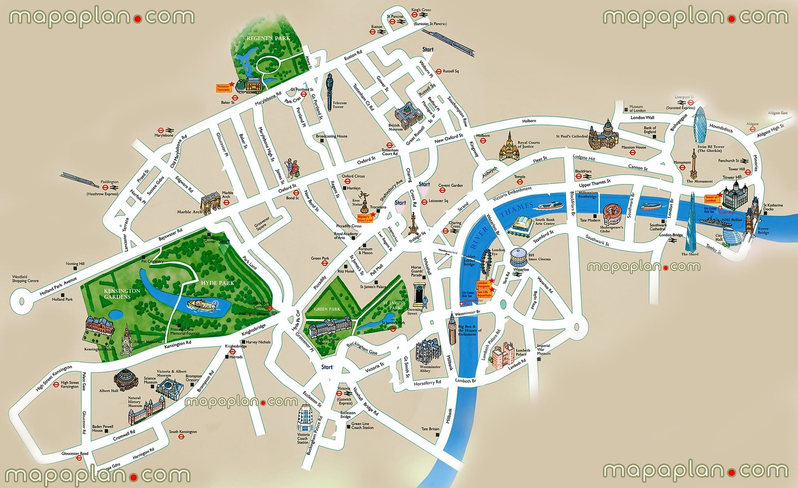 Printable City Map