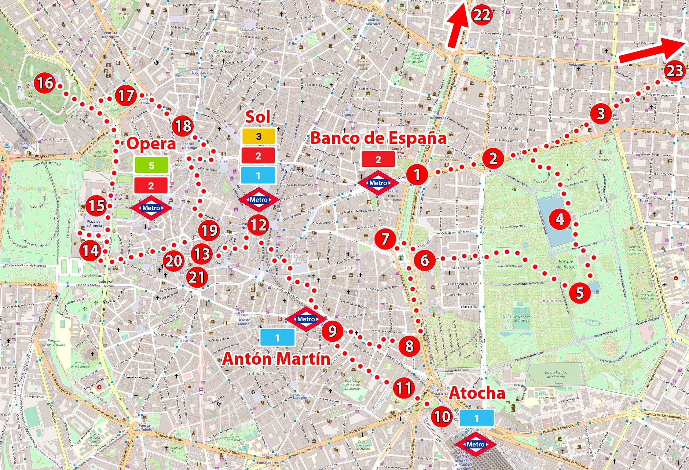Madrid Sightseeing Plan Map Tickets Attractions Monuments Accommodation Interesting Facts What To See Guide 