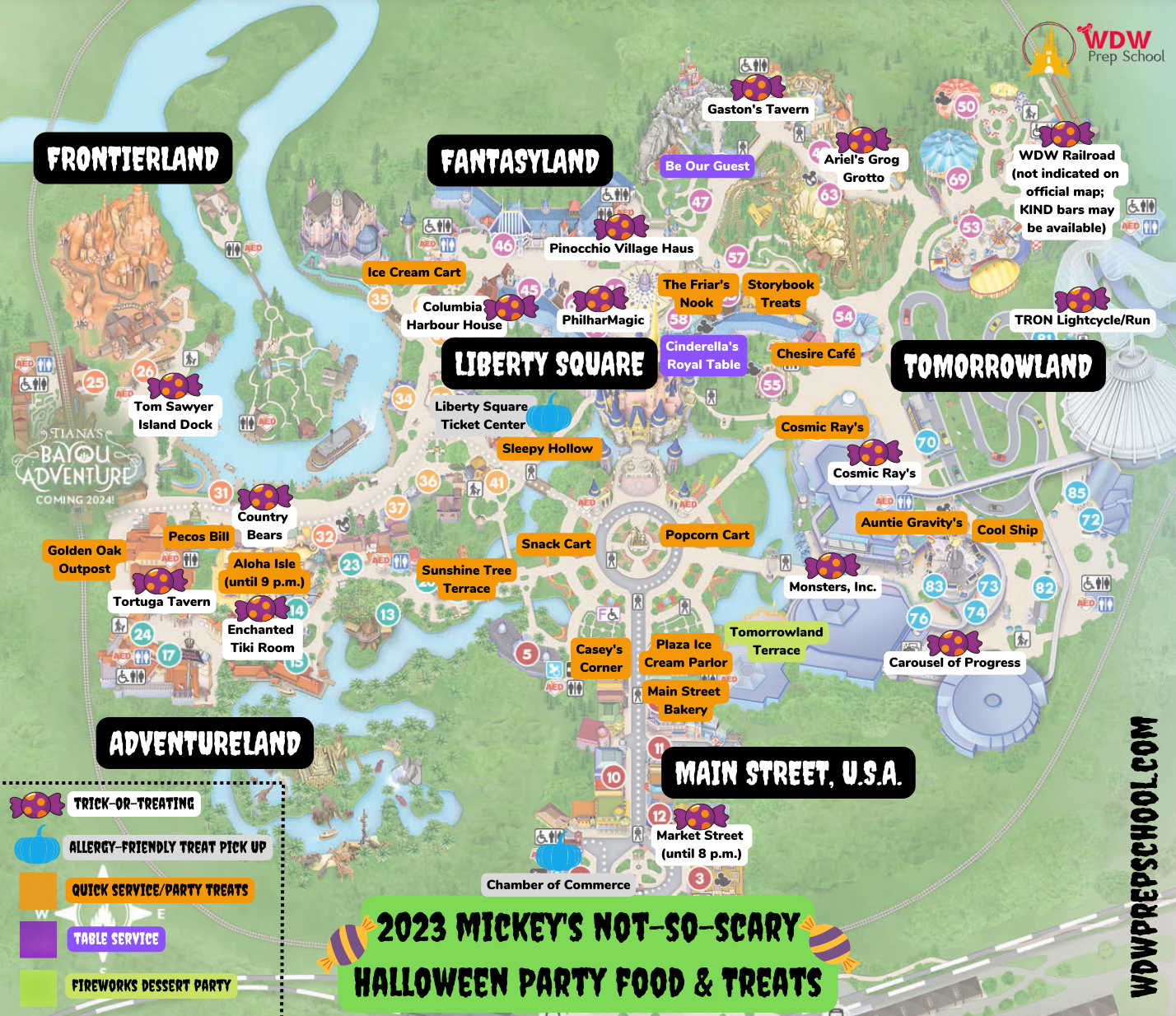 Printable Animal Kingdom Map