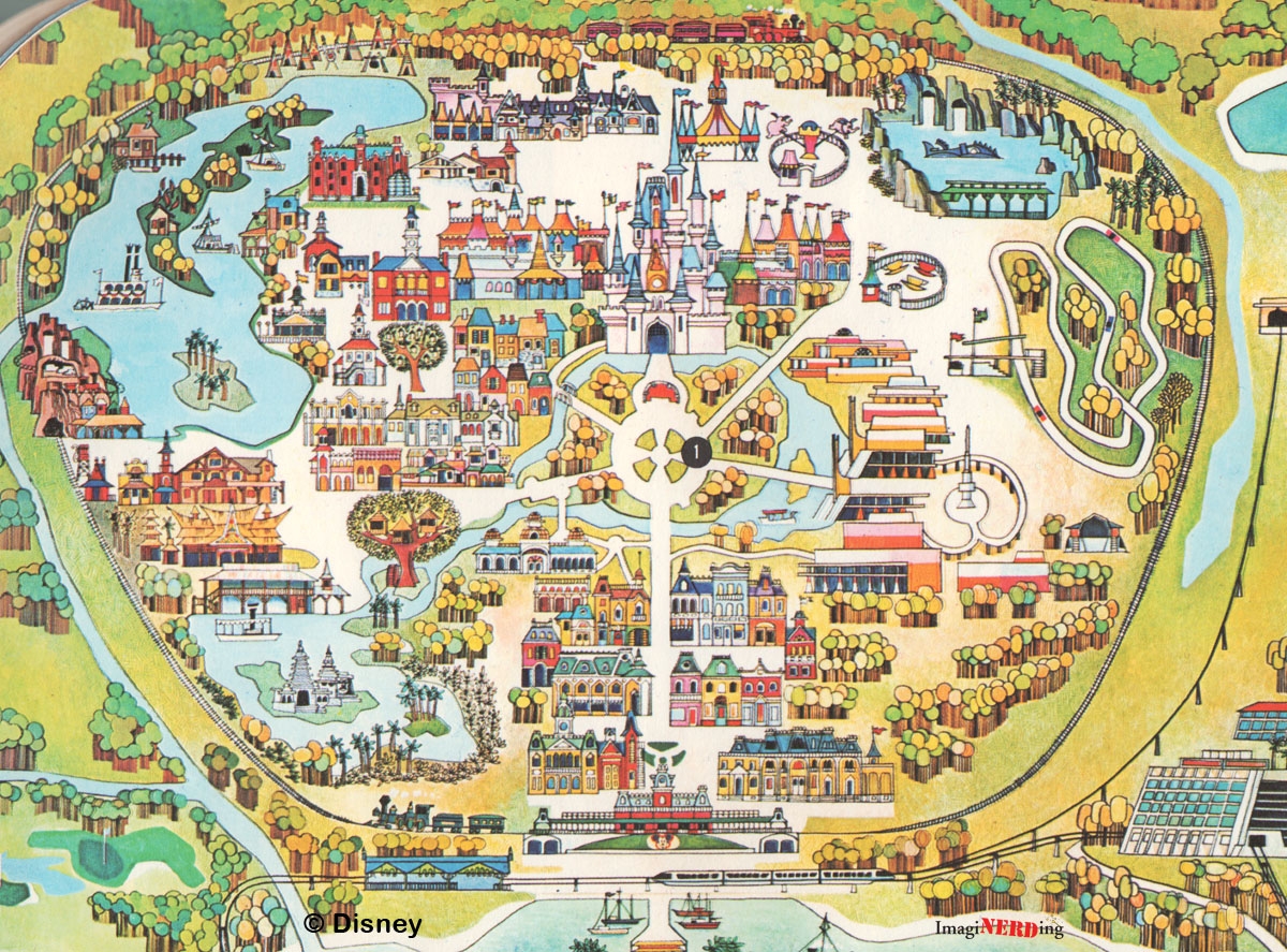 Disney World Magic Kingdom Printable Map