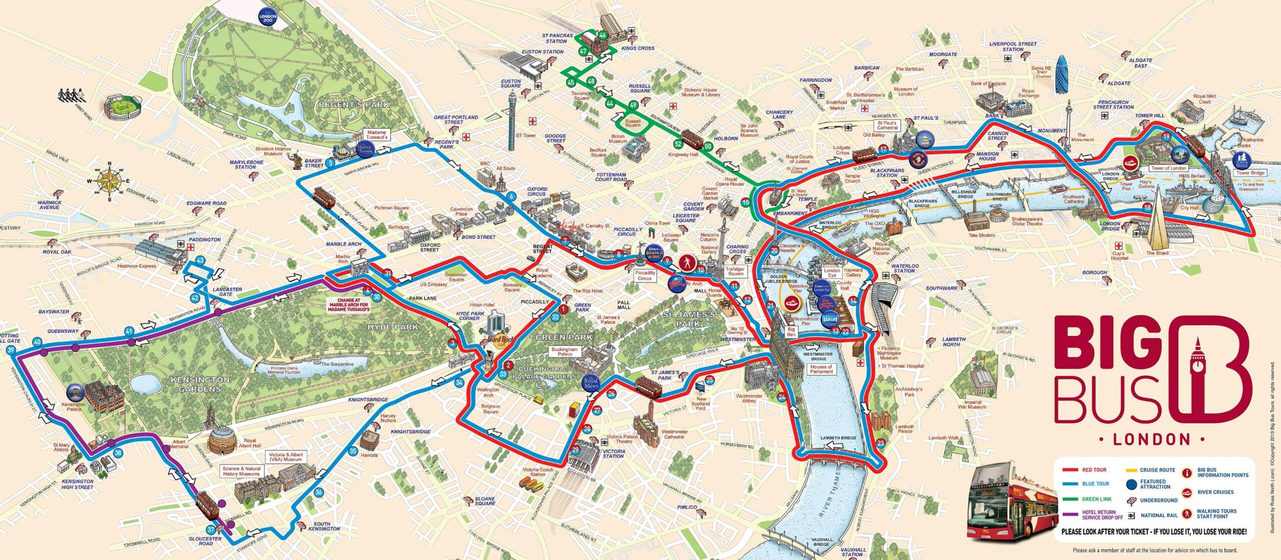 Map Of London Tourist Attractions Sightseeing U0026 Tourist Tour