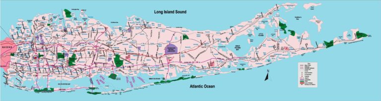 Map Of Long Island Offline Map And Detailed Map Of Long Island City