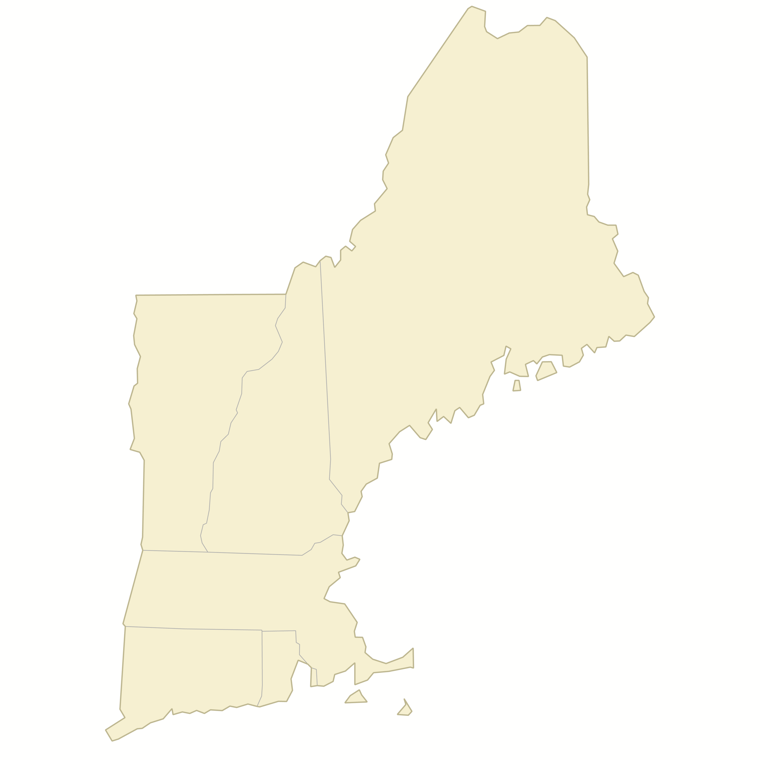 Map Of New England States Ultimaps