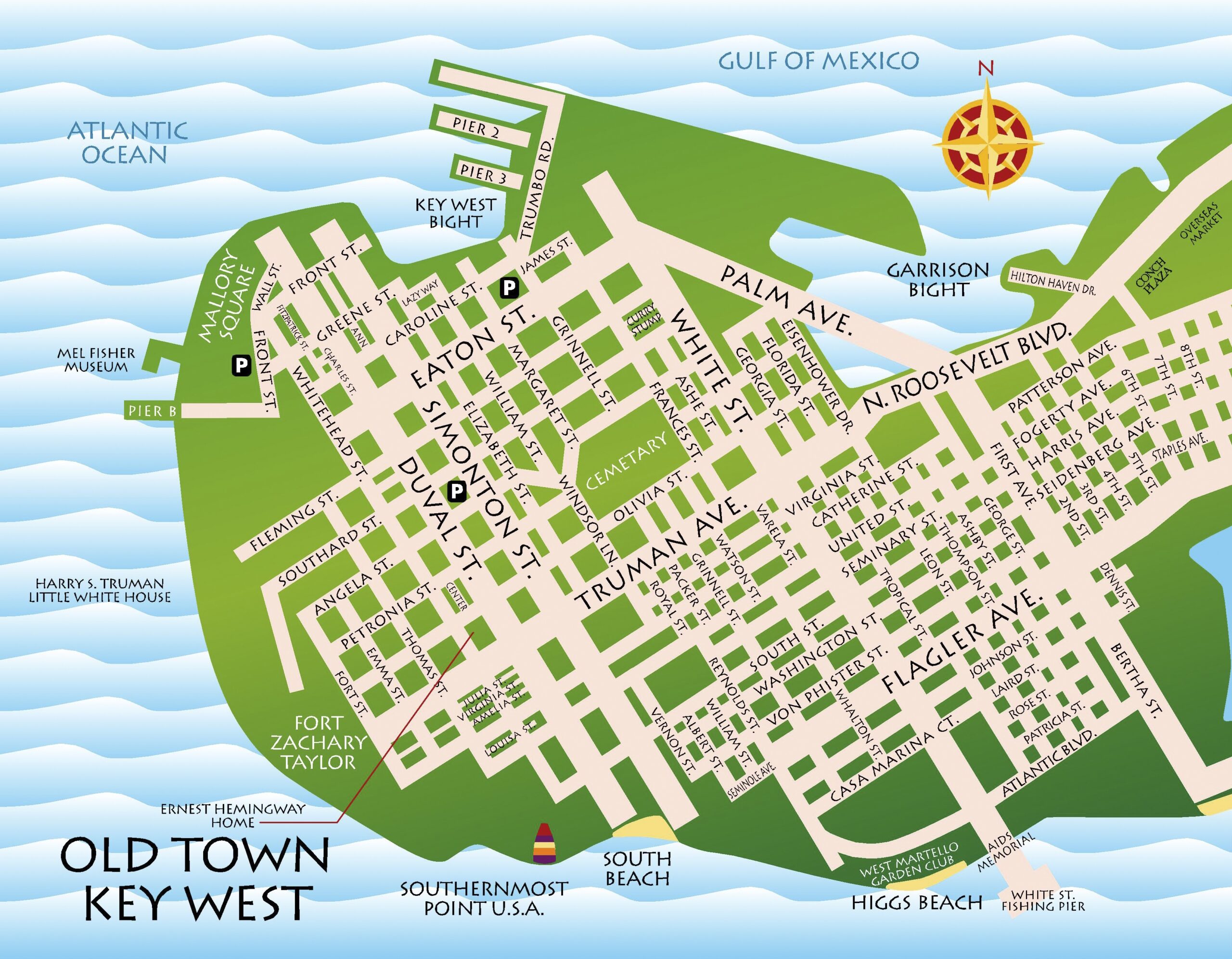 Maps Key West Florida Keys Best Key West Restaurant Menus Key West Florida