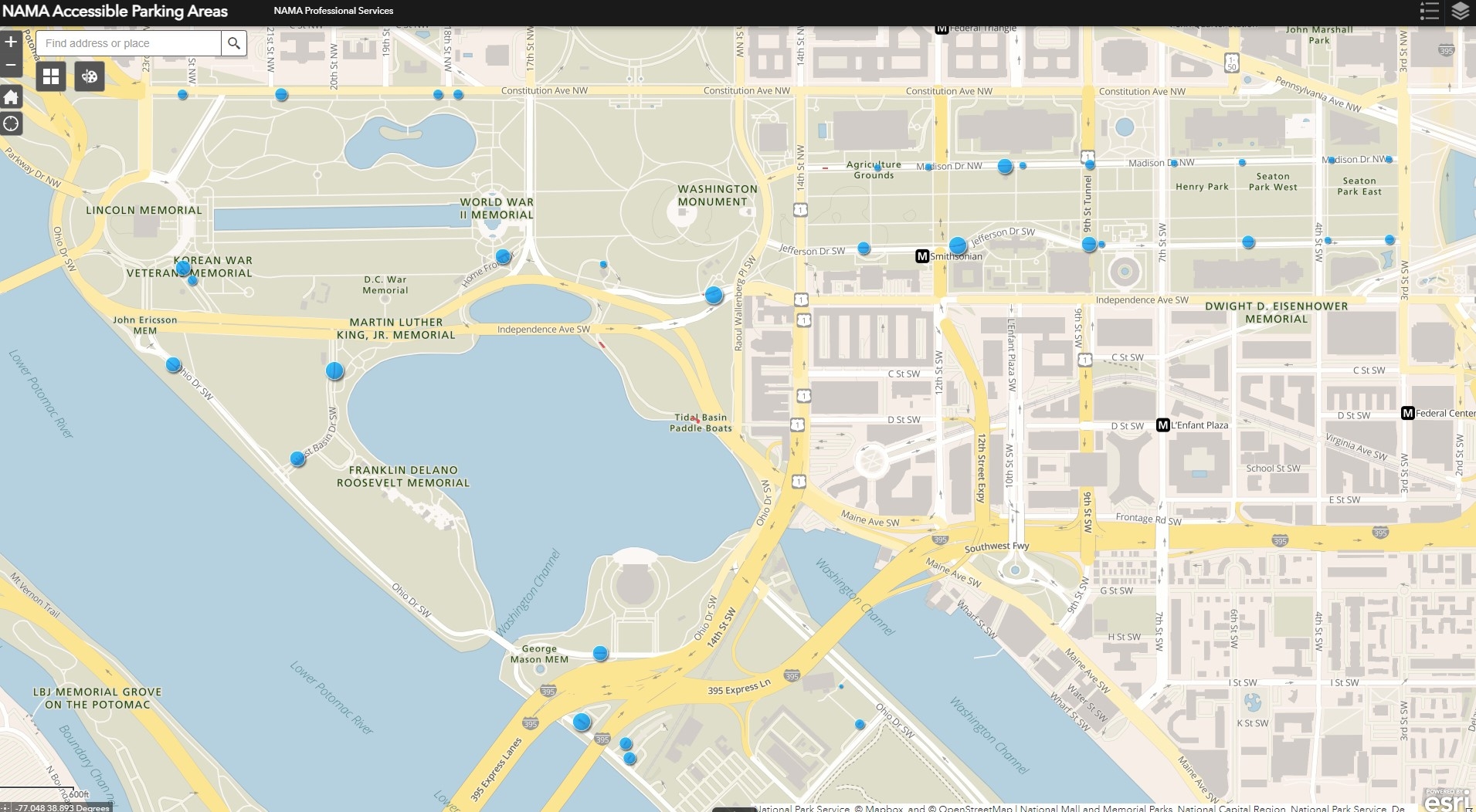 Maps National Mall And Memorial Parks U S National Park Service 