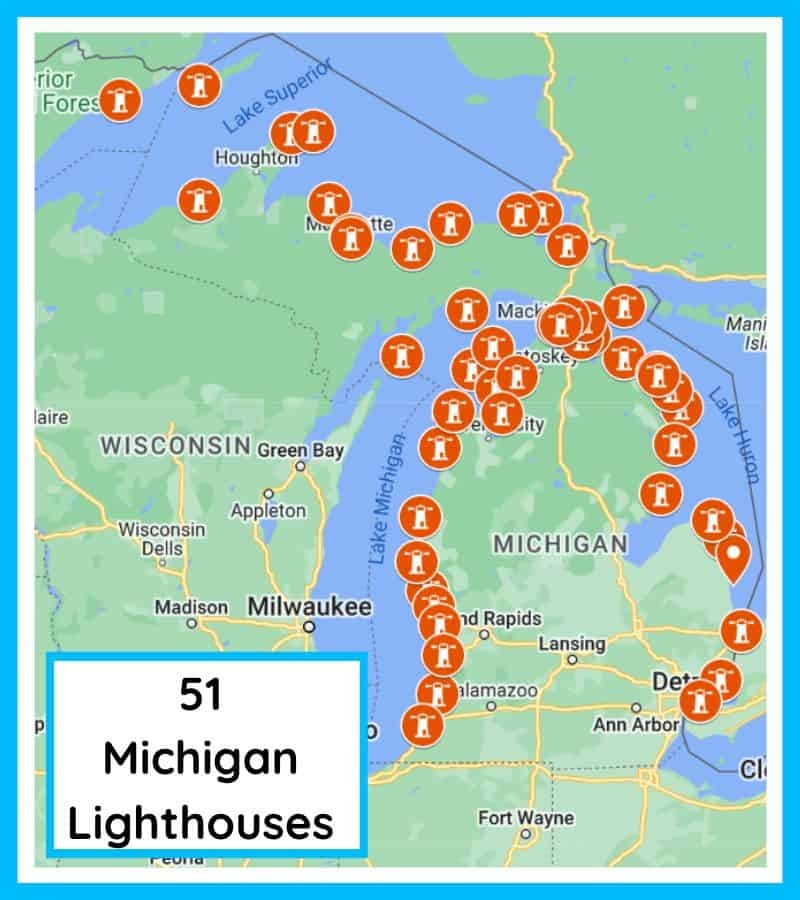 Michigan Lighthouses 2025 Guide With MAP My Michigan Beach And Travel