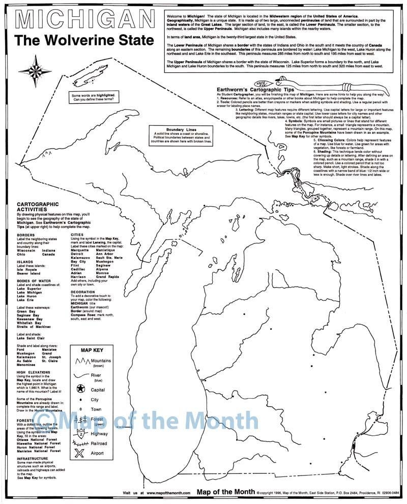Michigan Map