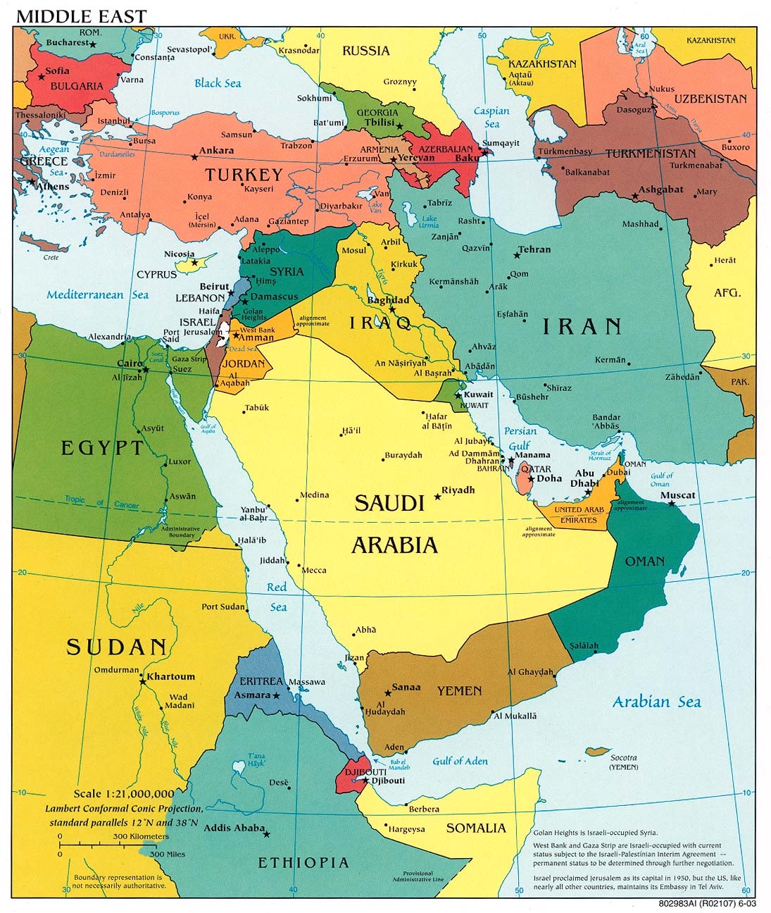 Middle East Maps Perry Casta eda Map Collection UT Library Online